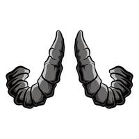 Devil Horns for graphic resources vector