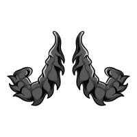 Devil Horns for graphic resources vector