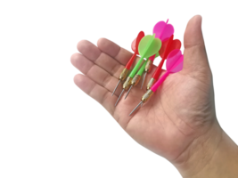 hand- Holding darts pijl, transparant achtergrond png