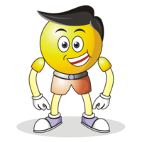 an emoticon in a formal style png