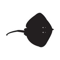 stingray icon design vector