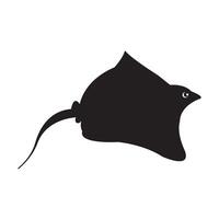 stingray icon design vector