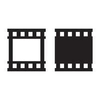 Film strip icon vector