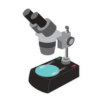 Microscope icon design vector