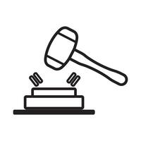 Mallet icon design vector
