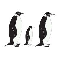 penguin icon design vector