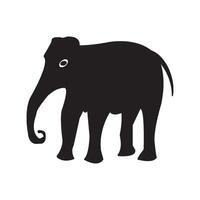 elephant icon design vector