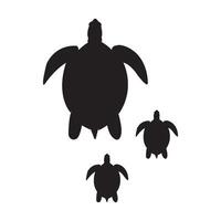 turtle icon design vector