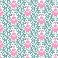Elegant decorative floral pattern design. Colorful floral pattern suitable for background, texture, fabric, wrapping, textile, clothing, print or others. vector