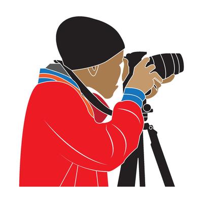 photographer icon design