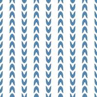 Geometric Blue Pattern Seamless Design vector