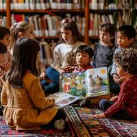 Childrens Day Story Time photo