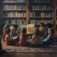 Childrens Day Story Time photo