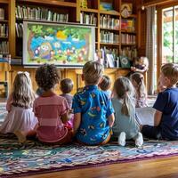 Childrens Day Story Time photo