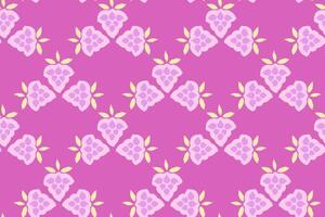 Purple geometric seamless pattern with blue abstract shapes with tiny dots, drops, spots, snowflakes, circles. Creative minimalist simple printing with hand drawing small forms. vector