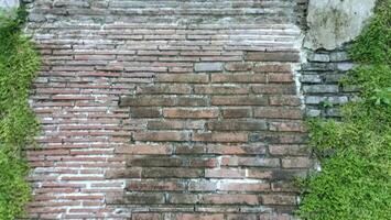 aged dirty textured wall panorama backdrop abstract background photo
