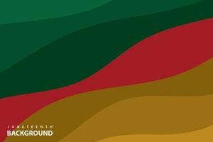 Abstract background design with Juneteenth theme, with wavy patterns,Abstract wave background, vector