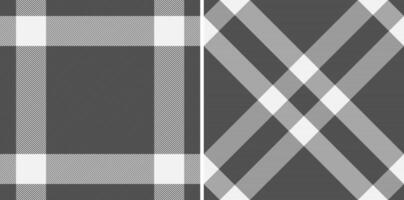 Pattern texture seamless of check fabric with a background plaid tartan textile. vector