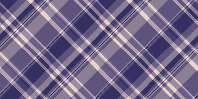 Collage fabric texture, windowpane textile pattern seamless. Ornate check plaid tartan background in indigo and light colors. vector