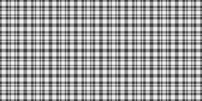 France tartan plaid fabric, striped check texture seamless. Pastel background textile pattern in vintage gray and white colors. vector