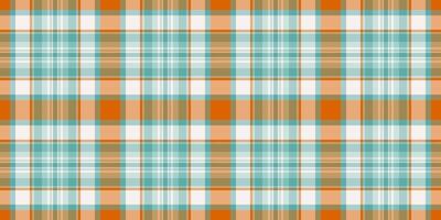 Discount plaid fabric, floor check tartan background. Colourful seamless textile texture pattern in light and amber colors. vector