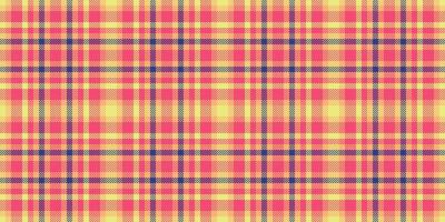 Grand fabric seamless , covering texture pattern background. Complexity check tartan plaid textile in red and orange colors. vector