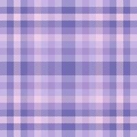 Repeat pattern tartan , magazine background check fabric. Birthday card plaid textile texture seamless in light and indigo colors. vector