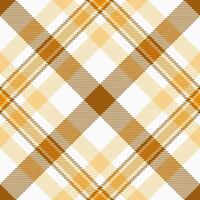 Plaid tartan seamless of fabric textile background with a check texture pattern. vector