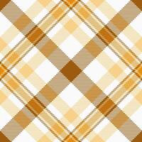 Plaid tartan seamless of fabric textile background with a check texture pattern. vector