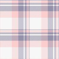 Multicultural seamless fabric pattern, serene check plaid textile. Father background texture tartan in white and light colors. vector
