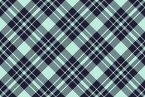 Textile pattern fabric of plaid background with a seamless tartan check texture. vector