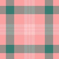 Textile texture check of plaid background tartan with a pattern fabric seamless. vector