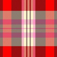 Tartan texture seamless of background fabric textile with a check pattern plaid. vector