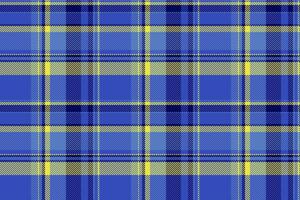 Check seamless texture of plaid textile pattern with a fabric background tartan. vector
