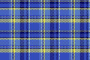 Check seamless texture of plaid textile pattern with a fabric background tartan. vector