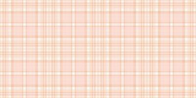 Scratch pattern texture check, tradition tartan seamless. Short background fabric plaid textile in light and orange colors. vector