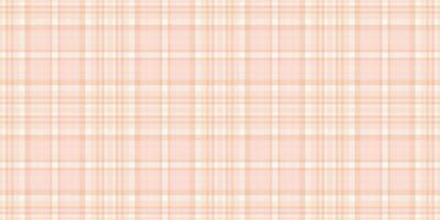 Scratch pattern texture check, tradition tartan seamless. Short background fabric plaid textile in light and orange colors. vector
