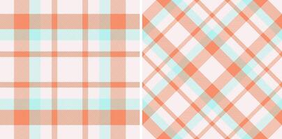 Fabric plaid of texture background seamless with a textile tartan check pattern. vector