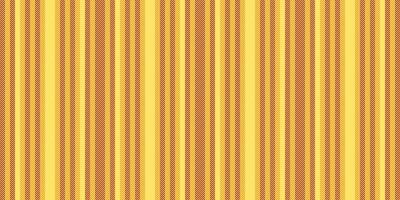Faded vertical pattern, editable lines background stripe. Fibrous seamless textile texture fabric in yellow and orange colors. vector