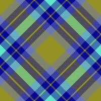 Seamless pattern texture of textile tartan with a check background plaid fabric. vector