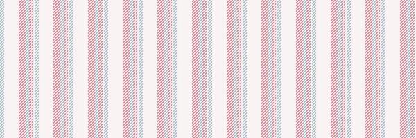 Halftone background textile seamless, hat vertical fabric lines. Smooth texture pattern stripe in sea shell and red colors. vector