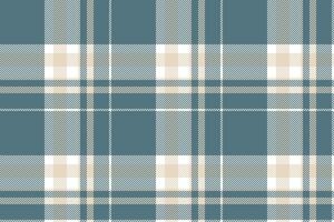 Plaid background, check seamless pattern in blue. fabric texture for textile print, wrapping paper, gift card or wallpaper. vector