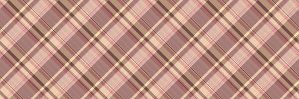 African textile background, suit plaid texture tartan. Ornamental pattern fabric check seamless in light and pastel colors. vector