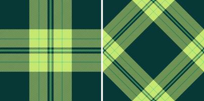 Texture background seamless of fabric plaid with a textile pattern tartan check. vector