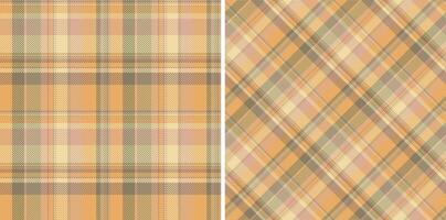 Textile pattern of seamless tartan plaid with a check fabric texture background. vector