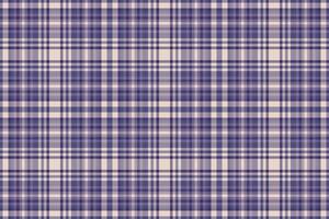 Textile pattern fabric of seamless tartan with a check background texture plaid. vector