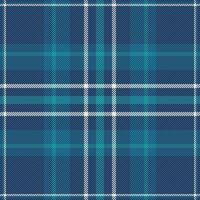 Occupation pattern background plaid, genuine seamless tartan texture. Quilt fabric textile check in blue and cyan colors. vector