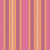 Background lines texture of textile stripe with a fabric seamless pattern vertical. vector