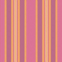 Background lines texture of textile stripe with a fabric seamless pattern vertical. vector