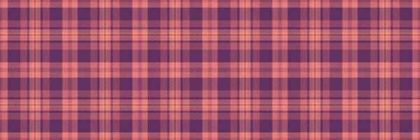 Curtain plaid check, 40s background fabric textile. Knot tartan seamless pattern texture in red and magenta colors. vector